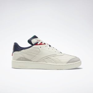 Adidasy Damskie Reebok Club C RC 1.0 Szare/Granatowe PL 21CETJV